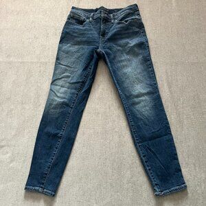 Lucky Brand Jeans Women 4/27 Blue Denim Mid Rise Skinny Ava Ankle Casual Stretch